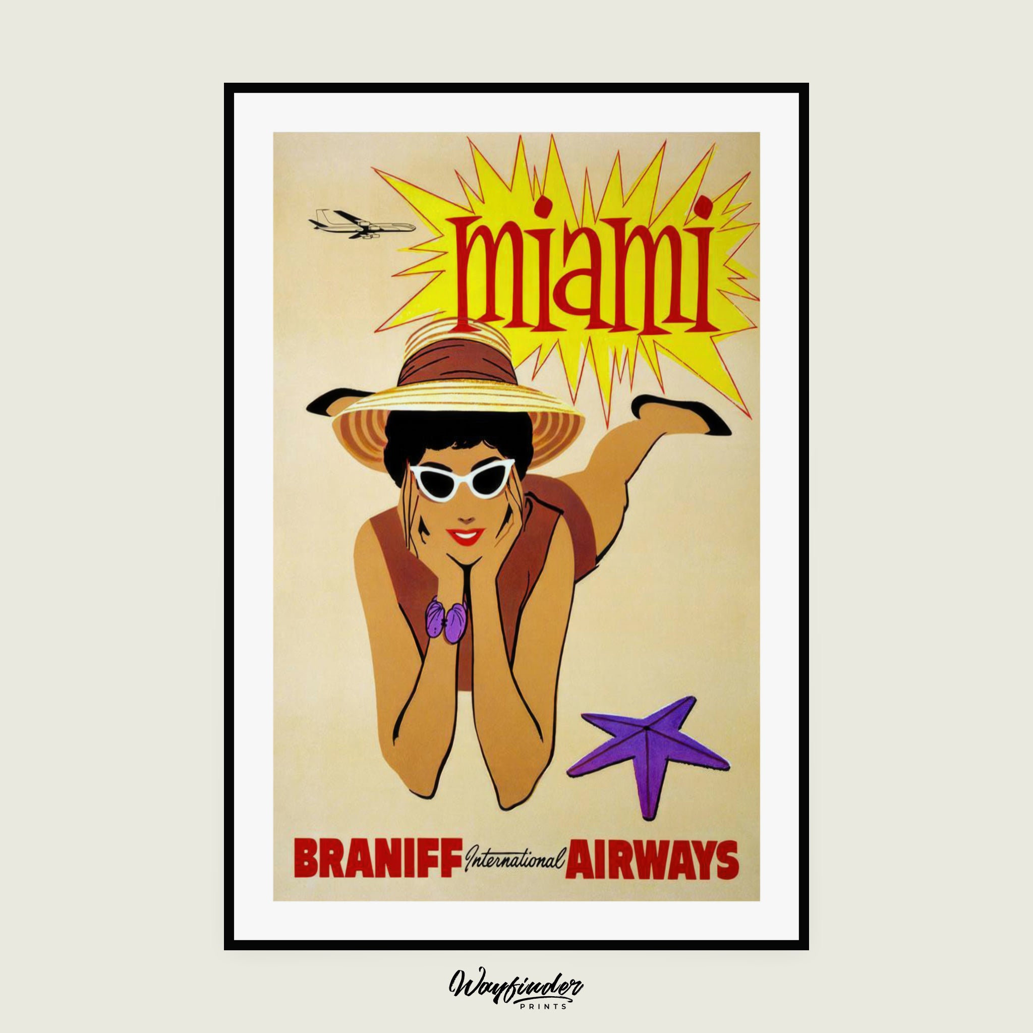 Miami. Braniff International Airways