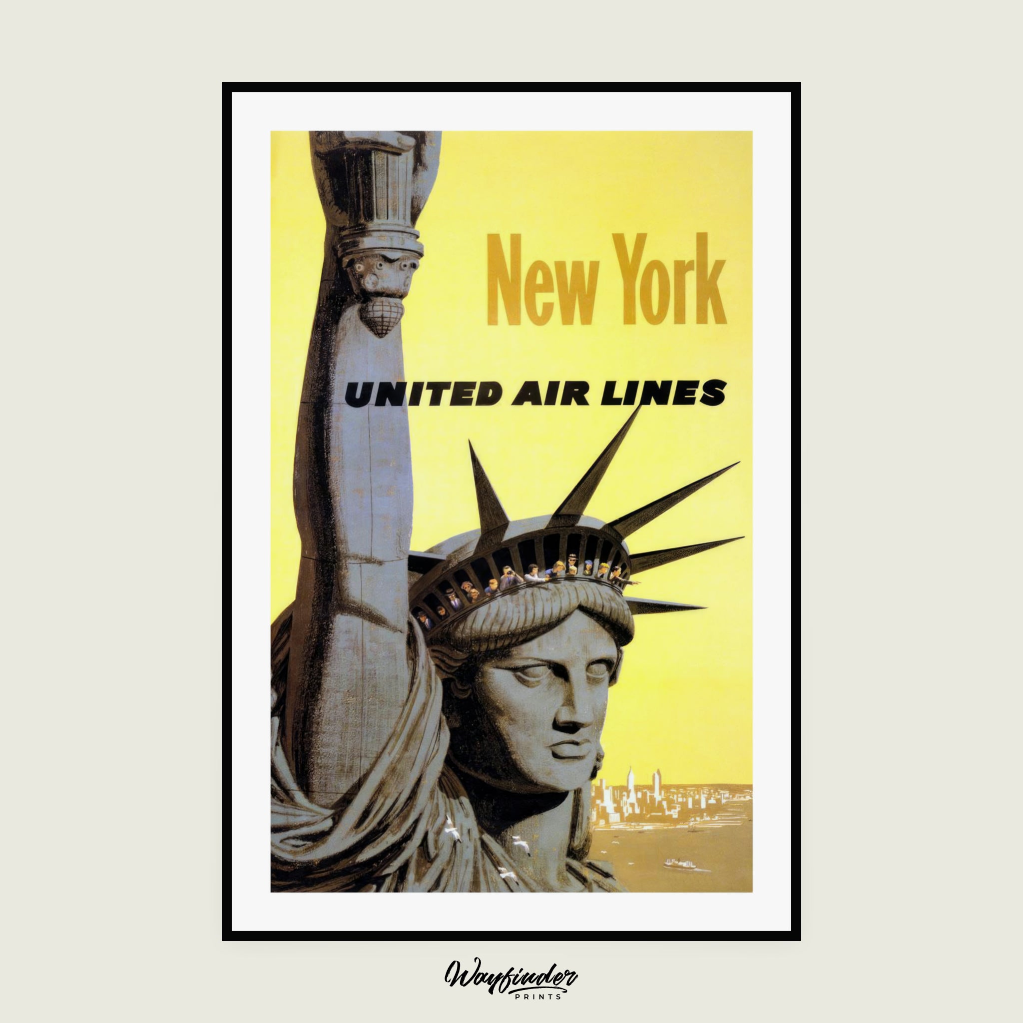 New York. United Air Lines